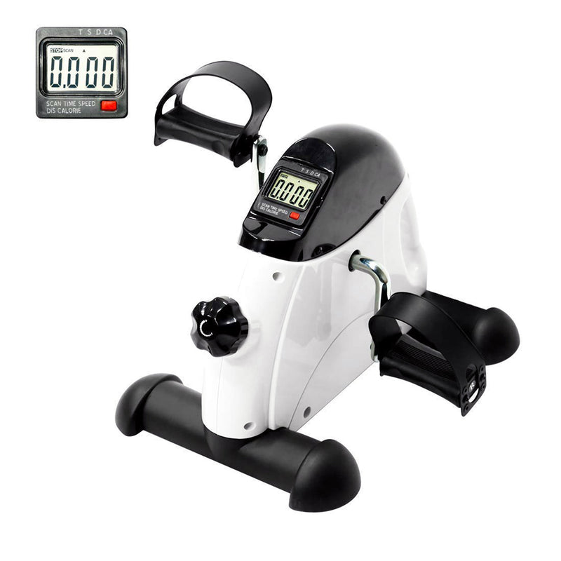 Arm and Leg Pedal  Exerciser Mini Exercise Bike Fitness White - Everfit Personal Gym Equipment  - Powertrain