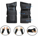 Escooter Protective Gear Pack Knee Elbow Pads Wrist Guards Helmet for Bike Scooter Skateboard - MEDIUM  Kids/Teens/Adult Medium