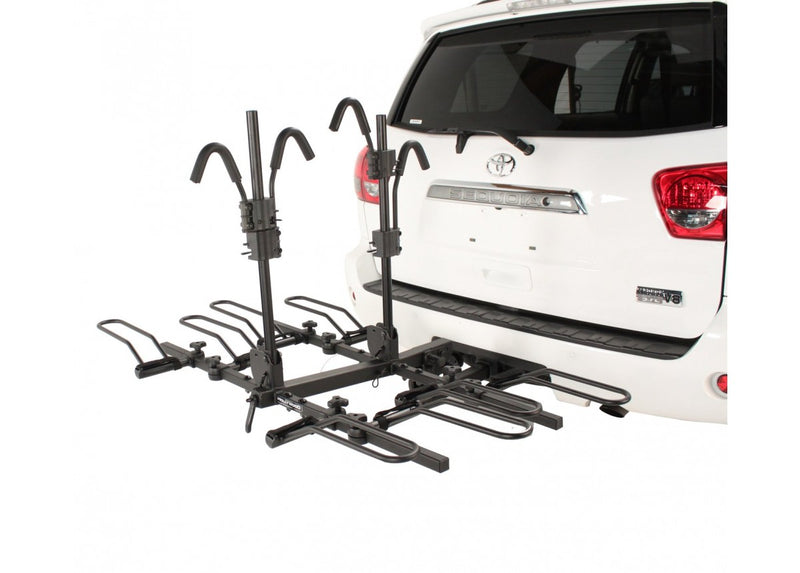 4 Bike Platform Car Rack - Hollywood Sport Rider-SE  2" Hitch Tow Bar - for 20"-29" MTB 700C Road Bikes