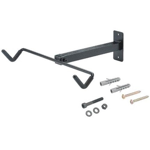 Bike Storage Rack Bracket Hanger Storage Hook - Horizontal Wall Mount - Rubber Ends inc fittings