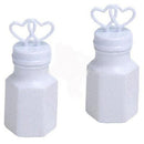 20 Pack Mini Wedding Heart Bubble Bottles send off wedding favors custom party favors