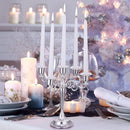 10 pack white wax 20cm taper church house vigil candleabra candle 2CM WIDE