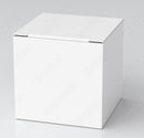 100 Pack of White 8x8x8cm Square Cube Card Gift Box - Folding Packaging Small Square Boxes for Wedding Jewelry Gift Party Favor Model Candy Chocolate
