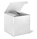 100 Pack of White 8x8x8cm Square Cube Card Gift Box - Folding Packaging Small Square Boxes for Wedding Jewelry Gift Party Favor Model Candy Chocolate