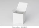 10 Pack of White 5x5x8cm Square Cube Card Gift Box - Folding Packaging Small rectangle/square Boxes for Wedding Gift Party Favor Model Chocolate