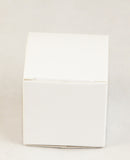 50 Pack of White 5cm Square Cube Card Gift Box - Folding Packaging Small rectangle/square Boxes for Wedding Jewelry Gift Party Favor Model Box