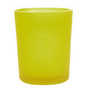 10 Pack Yellow Frosted Glass Votive Candle Holders Table Centreoieces  Xmas Wedding Anniversary Event Recption Party Function or Home Decor