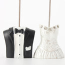 100 Bulk Buy Pack of 50 Bride 50 Groom Wedding Name Card Place Stand - Wedding Table Decoration Bomboniere Favour Gift