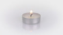 100 Pack Bulk Tea Lights Candles - White Smokeless Tealights Unscented - 9 Hour Burn Time