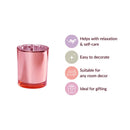 10 Pack Rose Gold Pink Votive Tealight Candle Holders Valentines Day Mercury  Wedding Decor Glass Candlestick Party Decorations Baby Shower Event