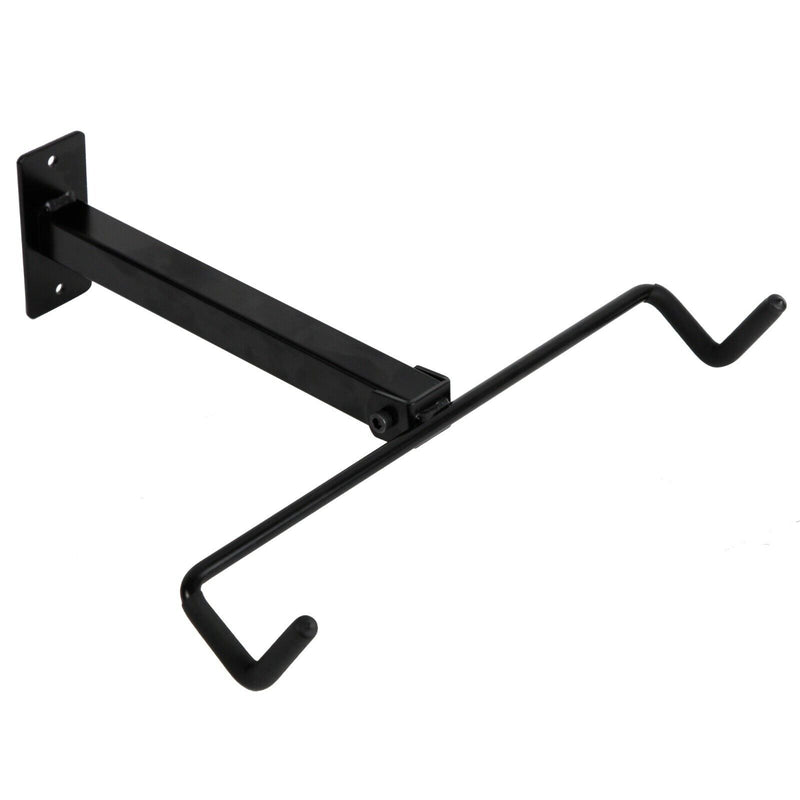 Bike Storage Rack Bracket Hanger Storage Hook - Horizontal Wall Mount - Rubber Ends inc fittings