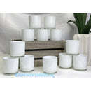 10 Pack Pure White Tealight Candle Holder 6.5cm Festival Decor Wedding Propose Parties Holiday and Home Decor