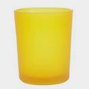 20 Pack Yellow Frosted Glass Votive Candle Holders Table Centreoieces  Xmas Wedding Anniversary Event Recption Party Function or Home Decor