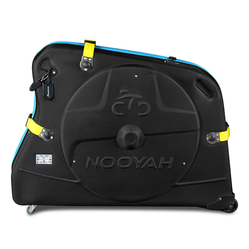 NOOYAH Hard Shell Bike Travel Case - EVA BK002 - Large - TT Hybrid Touring Road Gravel BMX DJ Bikes