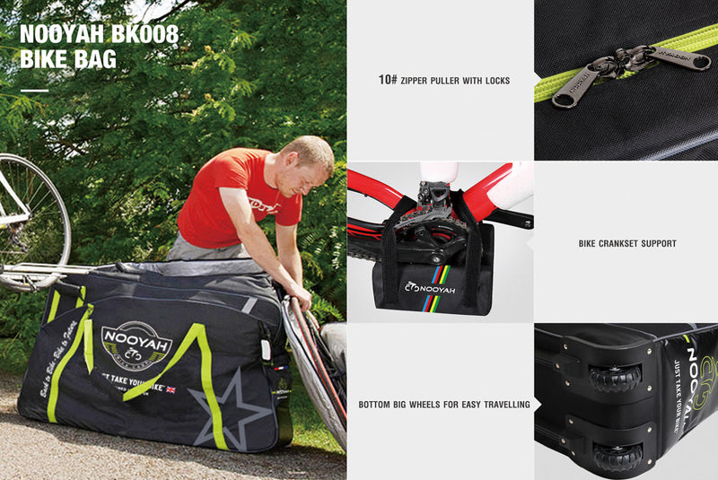 Bike Travel Bag - EVA BK008 - Large - MTB Trekking TT + Road Bikes