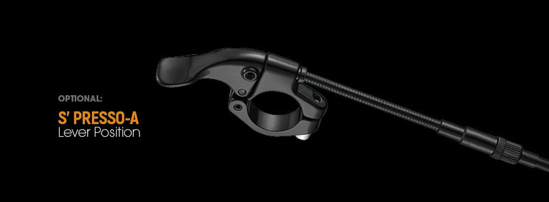 S'Presso A - Overbar Remote Lever - for dropper seat posts inc assembly kit