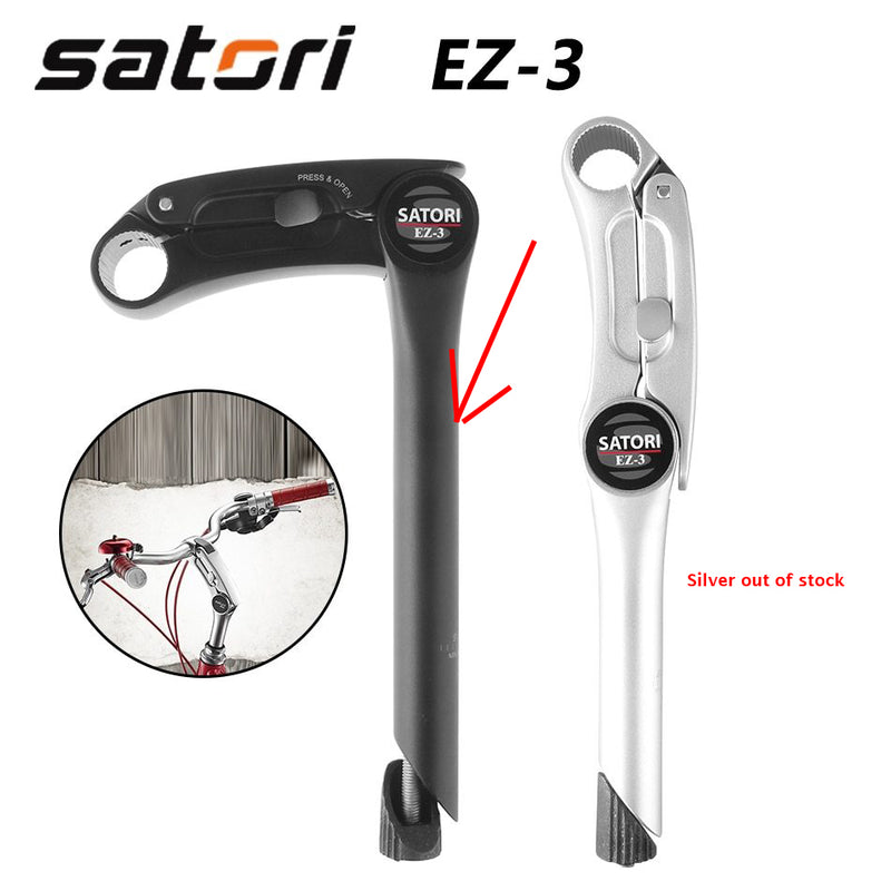 EZ3 Quill Stem - Height Adjustable - Quick Release for MTB Mountain Bike 25.4mm