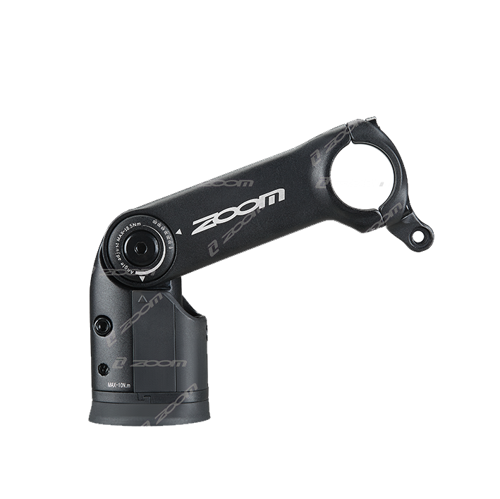 ZOOM Height Adjustable 31.8mm Stem with tube cover - TDS 636 - For MTB Mountain Bike and Ebike integration cables for internal routing