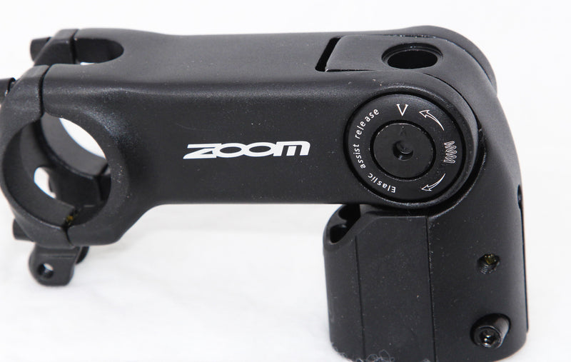 ZOOM Height Adjustable 31.8mm Stem with tube cover - TDS 636 - For MTB Mountain Bike and Ebike integration cables for internal routing