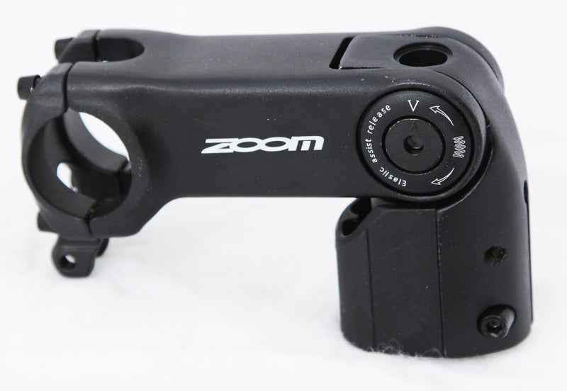 ZOOM Height Adjustable 31.8mm Stem with tube cover - TDS 636 - For MTB Mountain Bike and Ebike integration cables for internal routing