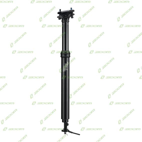 ZOOM Adjustable Dropper Seat Post - Internal Cable Route  31.6 Diameter with 125mm Travel