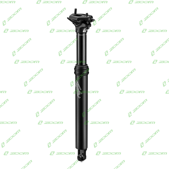 ZOOM Adjustable Dropper Seat Post - Internal Cable Route  31.6 Diameter with 125mm Travel