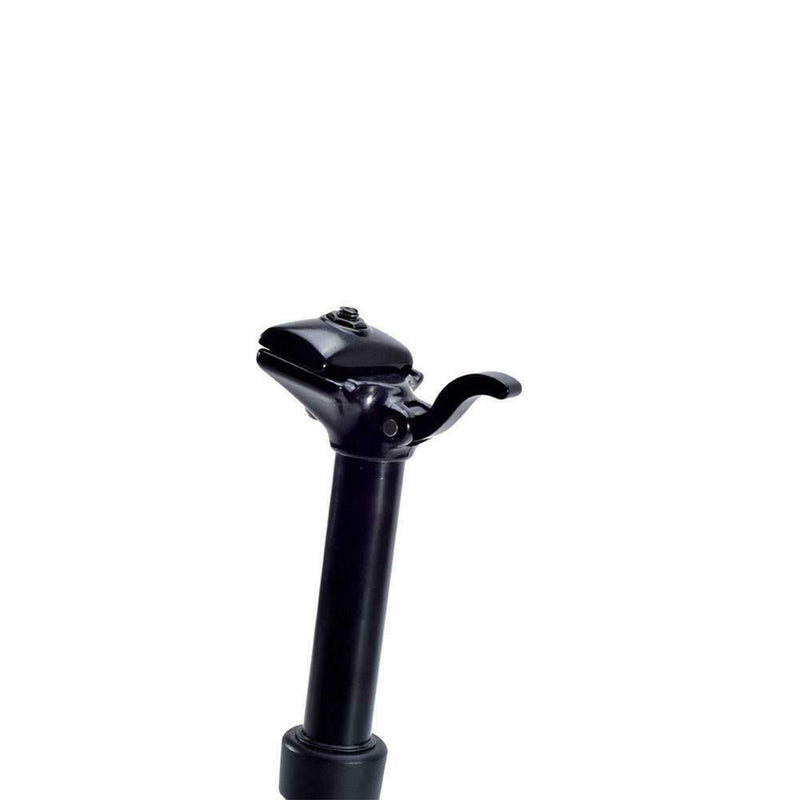 ZOOM MANUAL LEVER Adjustable Dropper Seat Post - 31.6mm Tube Diameter with 100mm Travel - Black