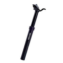 ZOOM MANUAL LEVER Adjustable Dropper Seat Post - 31.6mm Tube Diameter with 100mm Travel - Black