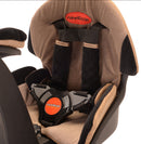 Deluxe Kid Baby Ride-On Seat - Weeride - MTB Hybrid - Cross Bar Mounted - Brown
